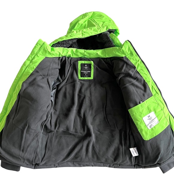 NWT Member's Mark Boys Puffer Gray Color Block Size 8 - Picture 7 of 15